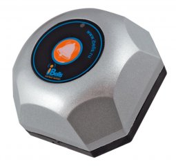 Кнопка вызова официанта iBells-301 серебро